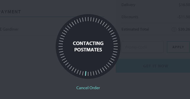 postmates awesome or not awesome vegetarianpdx