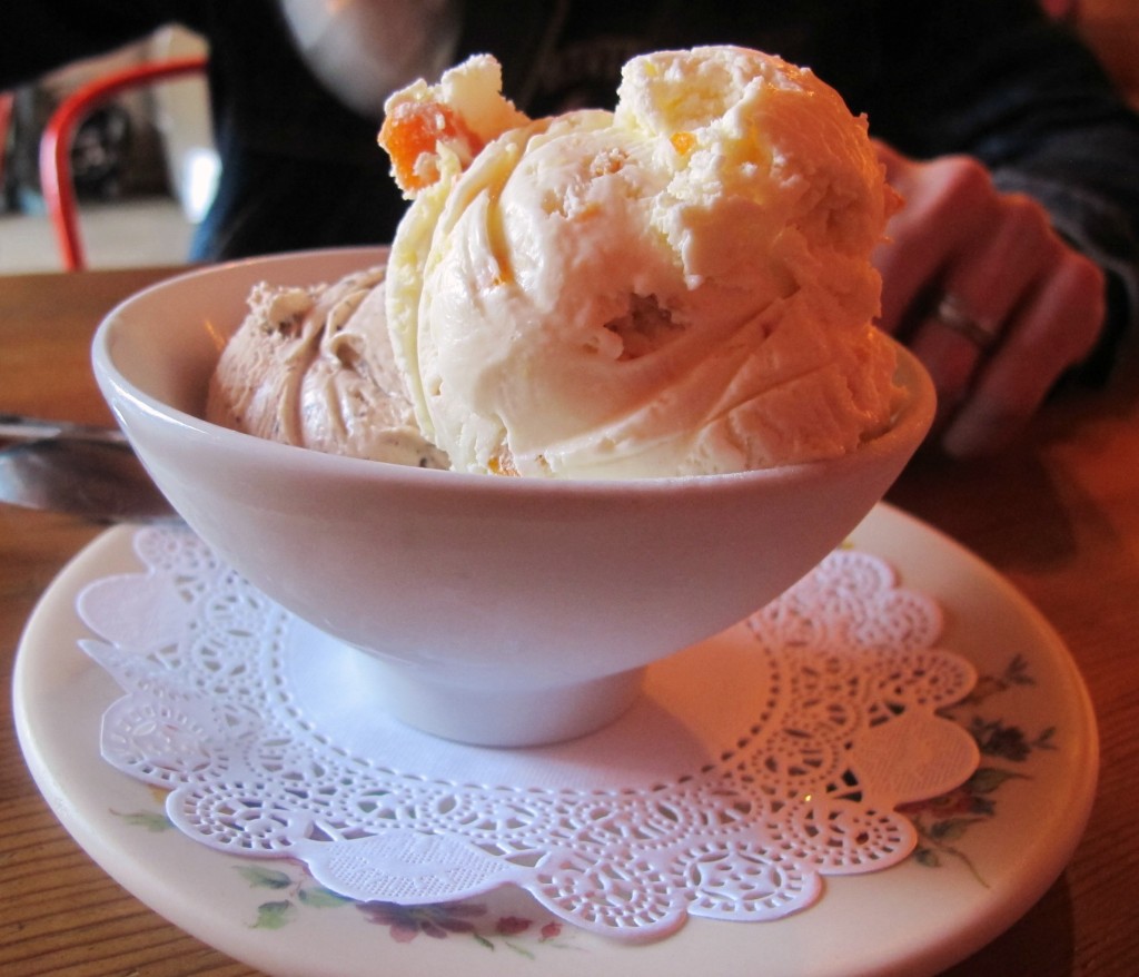 Lovelys Fifty Fifty ice cream \ vegetarianPDX